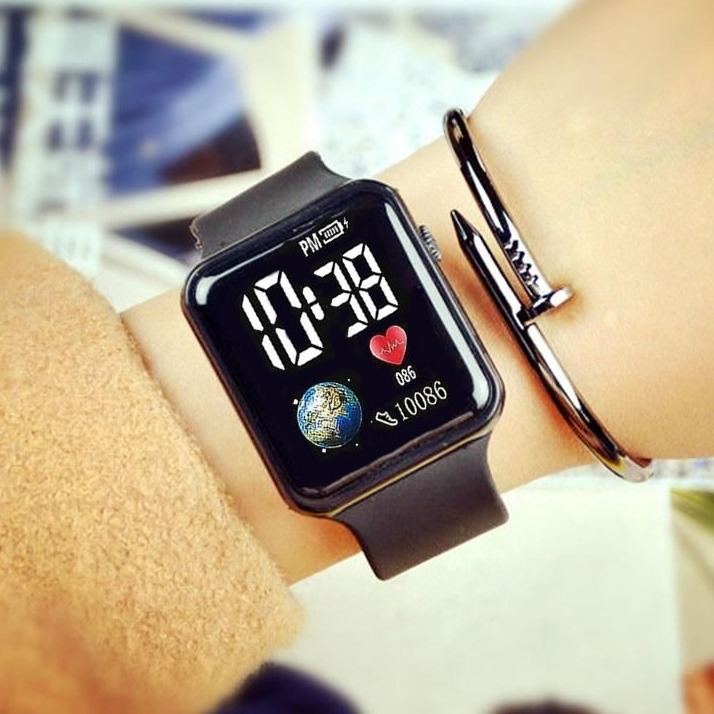 Picture of Led Display Digital Watches Sport Boys Luminous Children’s Electronic Wristwatch Students Clock Watches Relojes Mujer