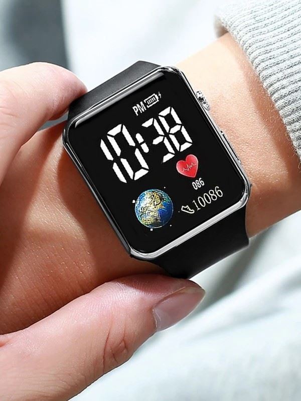 Picture of Led Display Digital Watches Sport Boys Luminous Children’s Electronic Wristwatch Students Clock Watches Relojes Mujer