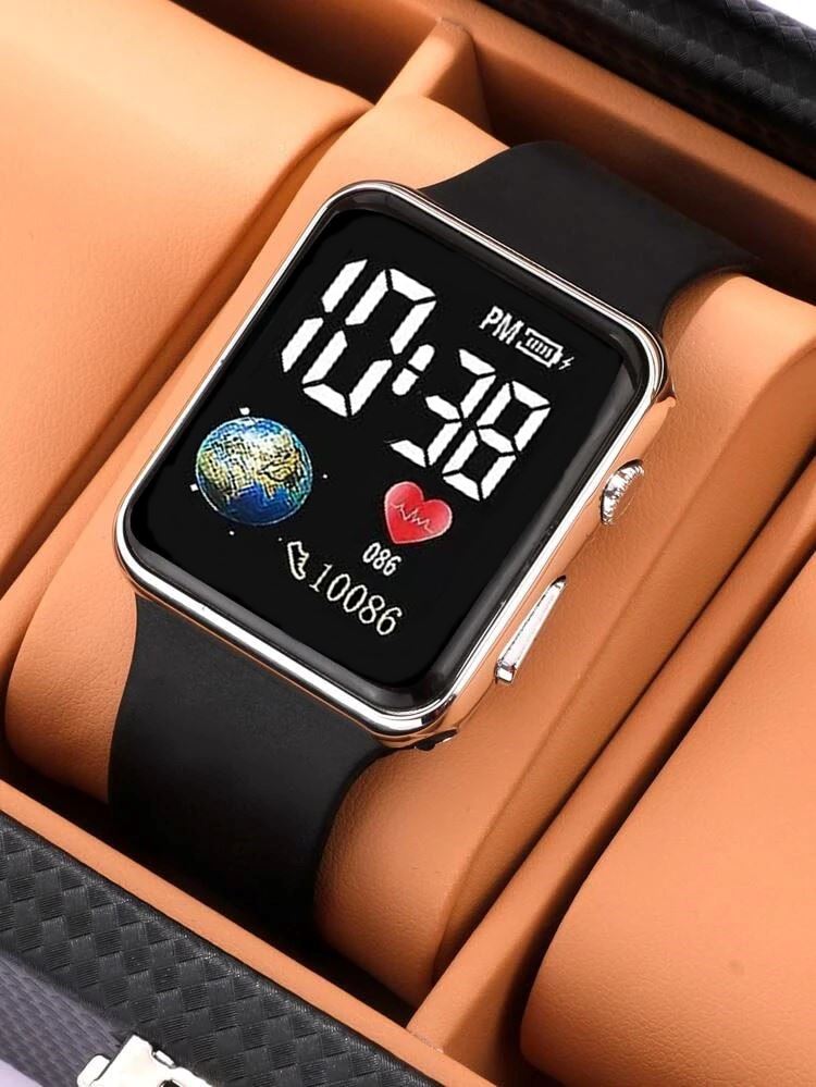 Picture of Led Display Digital Watches Sport Boys Luminous Children’s Electronic Wristwatch Students Clock Watches Relojes Mujer