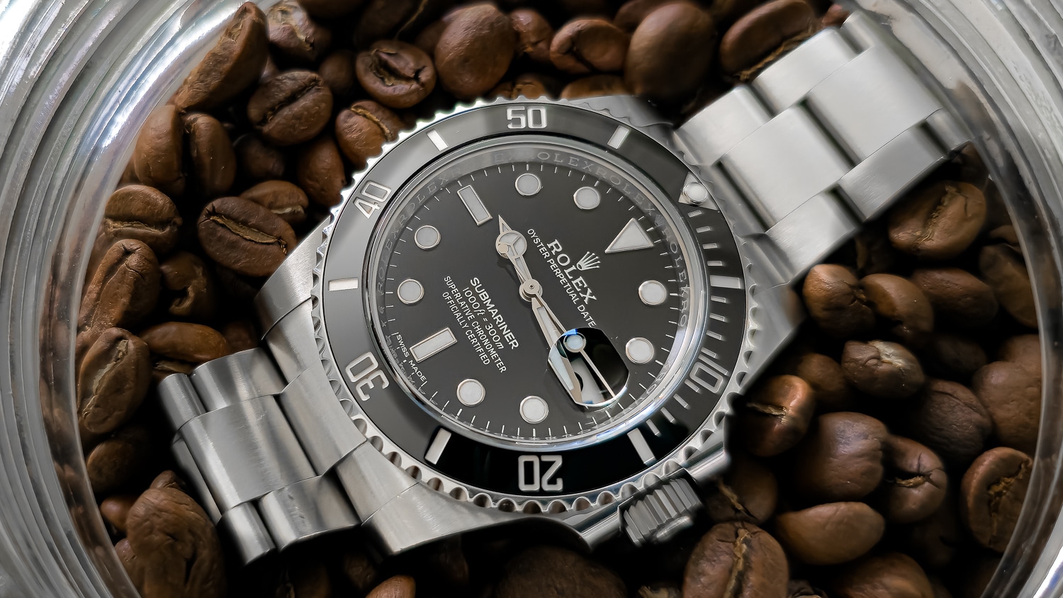 Picture of Rol-ex  Luxury Premium Quality Stainless Steel Analouge Waterproof  Wrist Watch For Men