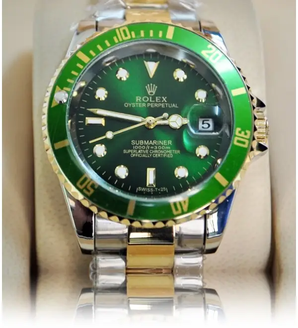 Picture of Rol-ex  Luxury Premium Quality Stainless Steel Analouge Waterproof  Wrist Watch For Men