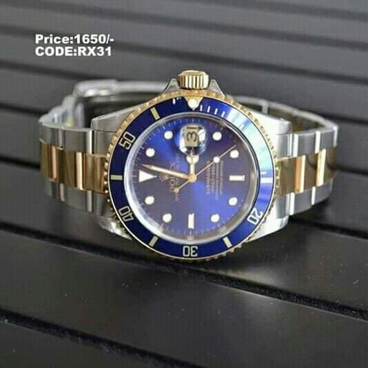 Picture of Rol-ex  Luxury Premium Quality Stainless Steel Analouge Waterproof  Wrist Watch For Men