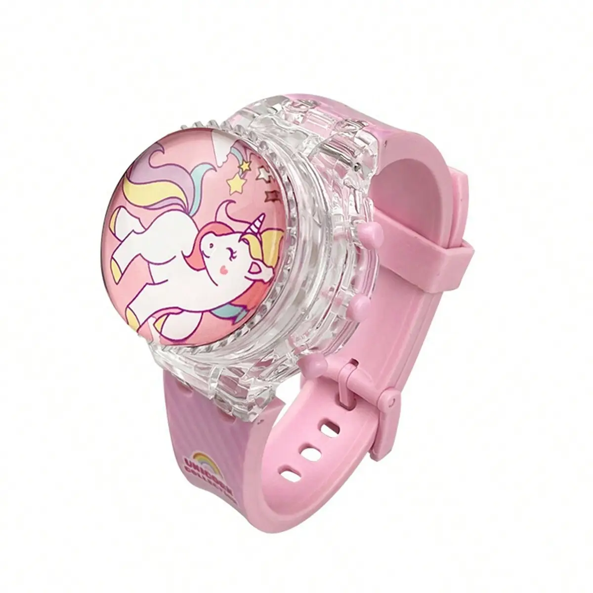 Picture of New Children'S Unicorn Silicone Strap Watch With Led Light Feature - Watch For Kids - Kids Watch -  Watch