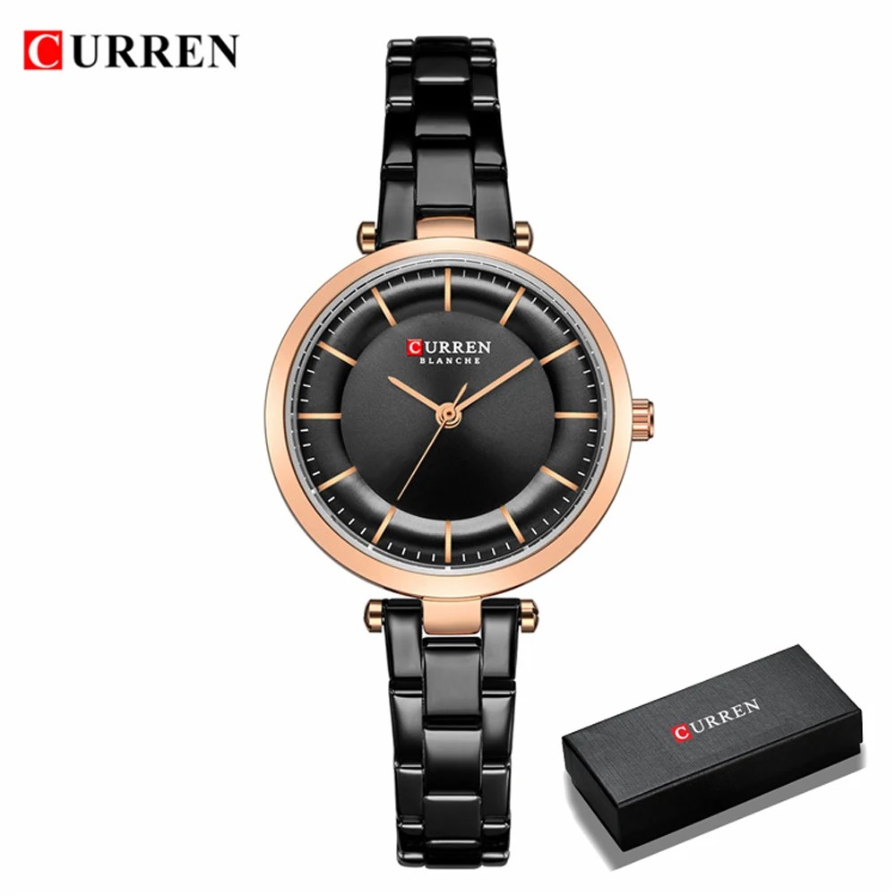 Picture of CURREN 9054 Copy Wrist Watch For Ladies Luxury High Quality Party Look Fashionable Formal Watch - ঘড়ি