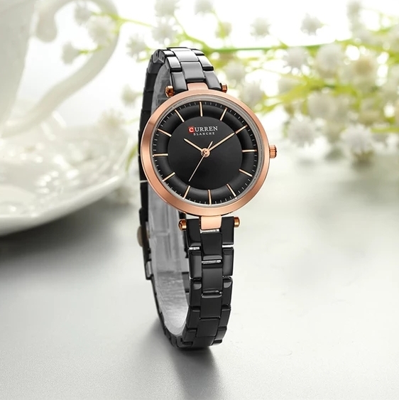 Picture of CURREN 9054 Copy Wrist Watch For Ladies Luxury High Quality Party Look Fashionable Formal Watch - ঘড়ি