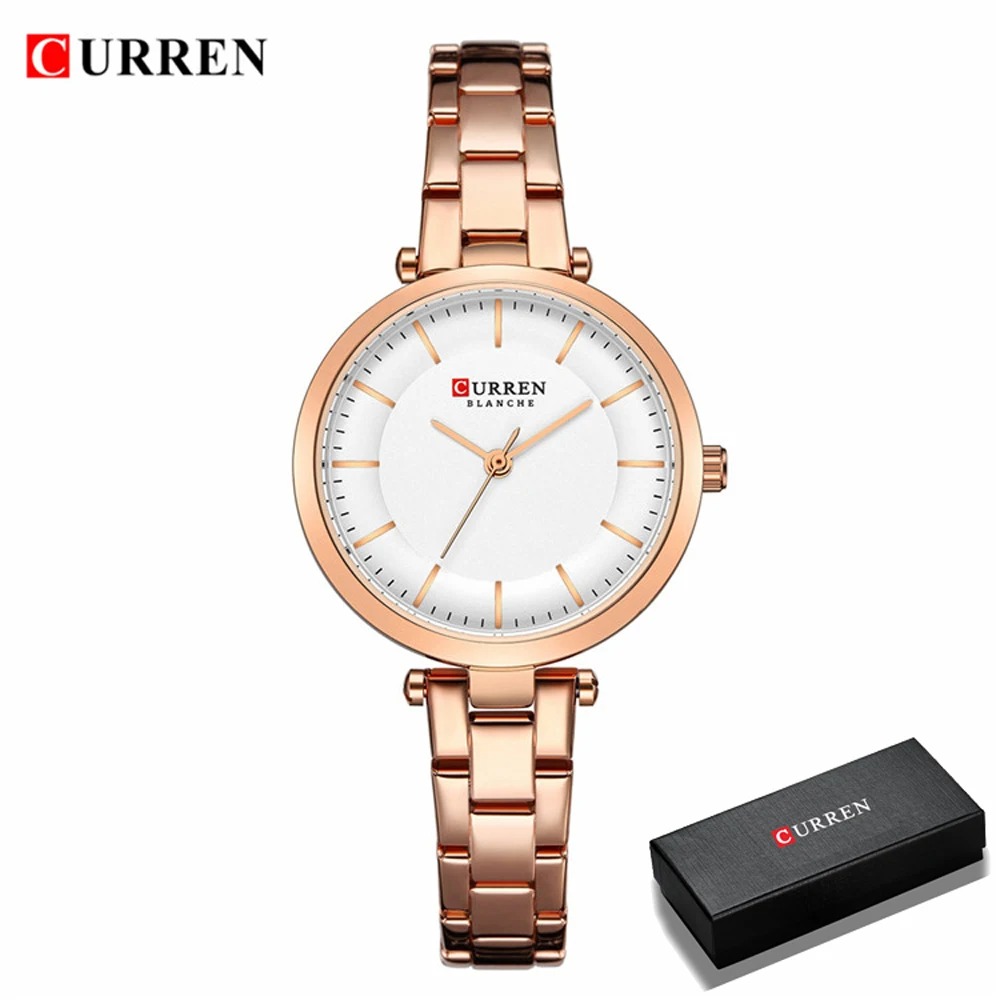 Picture of CURREN 9054 Copy Wrist Watch For Ladies Luxury High Quality Party Look Fashionable Formal Watch - ঘড়ি