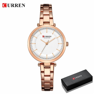 Picture of CURREN 9054 Copy Wrist Watch For Ladies Luxury High Quality Party Look Fashionable Formal Watch - ঘড়ি