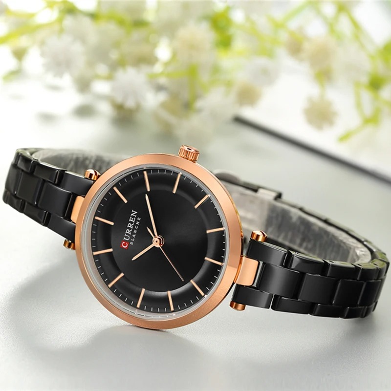 Picture of CURREN 9054 Copy Wrist Watch For Ladies Luxury High Quality Party Look Fashionable Formal Watch - ঘড়ি