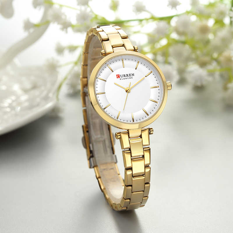 Picture of CURREN 9054 Copy Wrist Watch For Ladies Luxury High Quality Party Look Fashionable Formal Watch - ঘড়ি