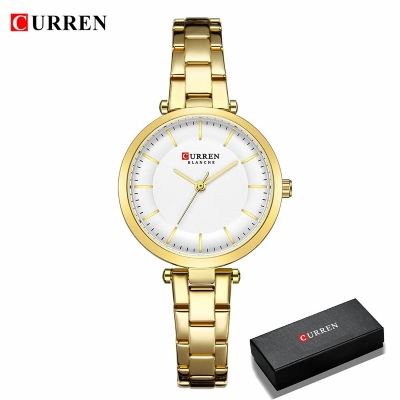 Picture of CURREN 9054 Copy Wrist Watch For Ladies Luxury High Quality Party Look Fashionable Formal Watch - ঘড়ি