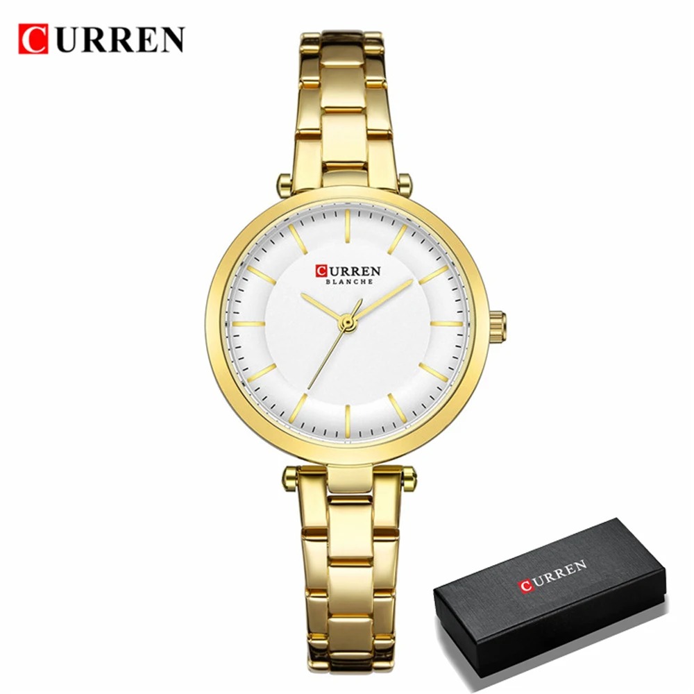 Picture of CURREN 9054 Copy Wrist Watch For Ladies Luxury High Quality Party Look Fashionable Formal Watch - ঘড়ি