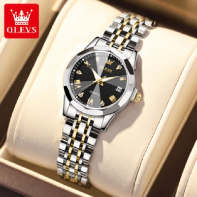 Picture of Olevs 9931 ( Fan Made ) Luxury fashion waterproof stainless steel imported quartz movement ladies wristwatch for women
