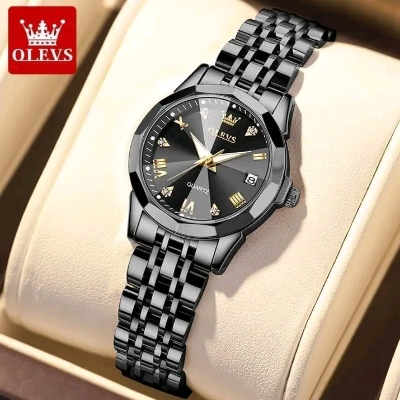 Picture of Olevs 9931 ( Fan Made ) Luxury fashion waterproof stainless steel imported quartz movement ladies wristwatch for women