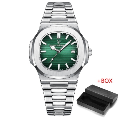 Picture of Poedagar 613 New Model Men's Watch Exclusive Design Luxury Fashion Waterproof Stainless Steel Men's Imported Quartz Movement Wrist-watch