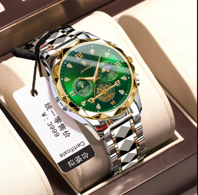 Picture of Poedagar 996l Luxury Watch Stainless Steel Men's Watch Waterproof Luminous Chronograph Men's Quartz Watch-Watches for Men-Watches-Men's Watches"