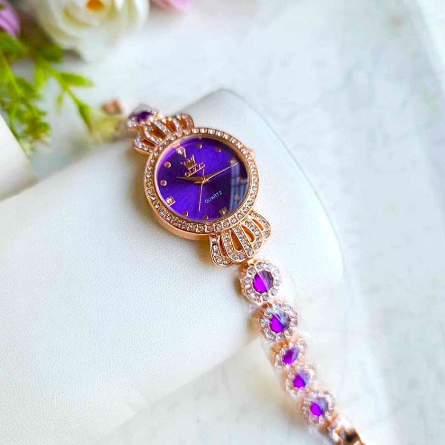 Picture of New Luxury Crystal Wristwatches Women's Fashionable Casual Watch - Watch For women - Watch -ঘড়ি