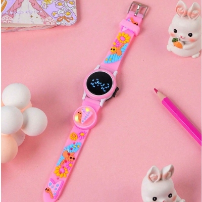 Picture of New Ban 10 , Spider Man Cartoon Style Led Digital Watch For Kids - Kids watch - Digital Watch - Watch