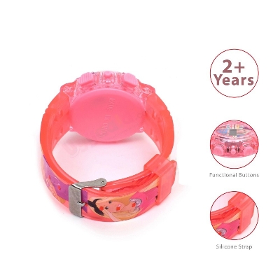 Picture of Barbie Style Digital Watch With Music And Light For Kids