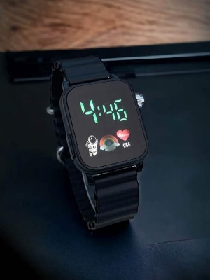 Picture of New Fashion LED Digital Watches  Silicone Strap Sport Waterproof Wrist Watch For Men - Watch - Watch For Men