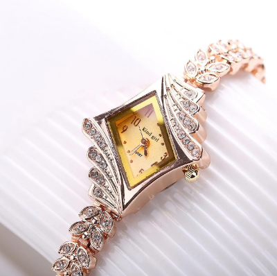 Picture of Hot bracelet watch Diamond- luxury women's watch- women's steel belt quartz watch- fashionble Women watch - Watch For women