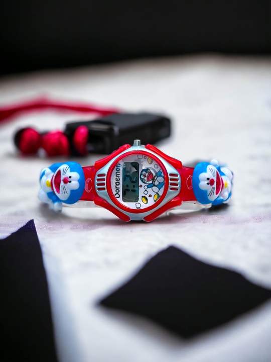 Picture of New Doraemon Boys Girls Children Watches for Soft Silicone Slap Bracelet Toys Kids Wristwatches For Kids - Kids watch - Doraemon Watch - Watch