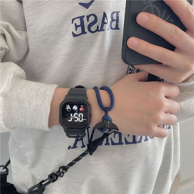 Picture of New Hot  LED Digital Smart Watch for Children Waterproof Sport Ladies Watch Fashion Casual Boy Girls Astronaut Sport Electronic Watches - New Led Watch - Digital Watch - Kids Watch - Watch For Kids