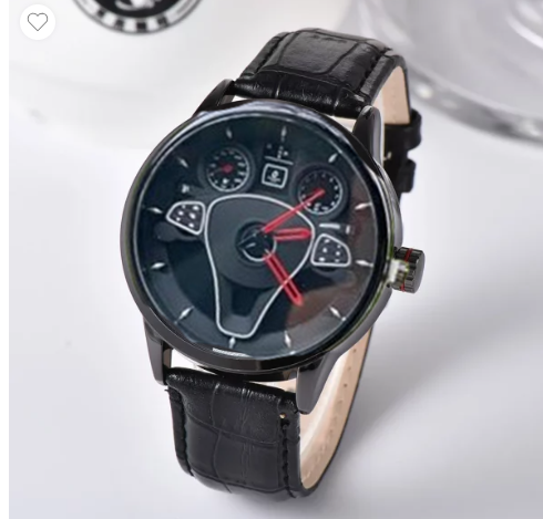 Picture of Premium High Quality Watch For Men With Black Strap - Watch - Leather Analog Watch