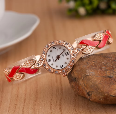 Picture of New Luxury Crystal Wristwatches Women's Fashionable Casual Watch - Watch For women - Watch -ঘড়ি