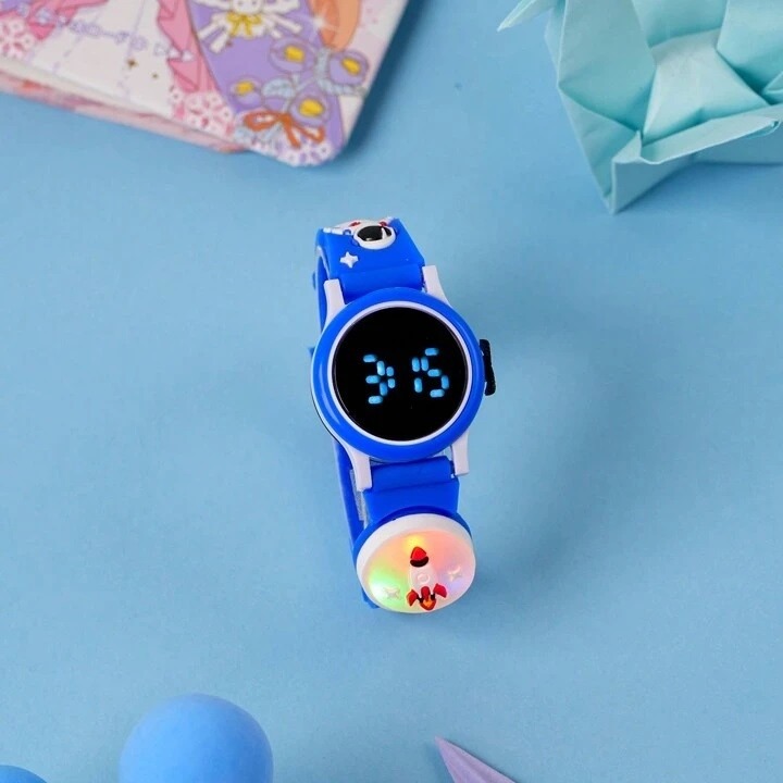 Picture of New Ban 10 , Spider Man Cartoon Style Led Digital Watch For Kids - Kids watch - Digital Watch - Watch