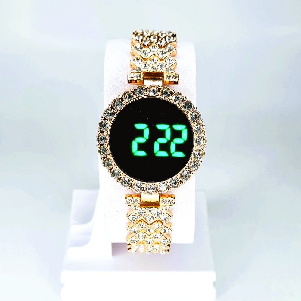 Picture of Digital Touch Screen Round Ladies Fashionable Watch+Box