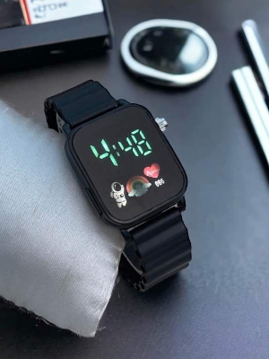 Picture of New Fashion LED Digital Watches  Silicone Strap Sport Waterproof Wrist Watch For Men - Watch - Watch For Men