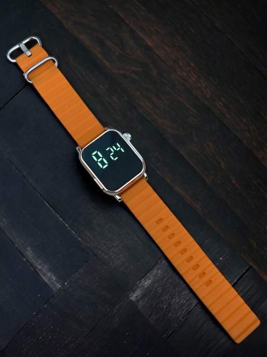 Picture of New Fashion LED Digital Watches  Silicone Strap Sport Waterproof Wrist Watch For Men - Watch - Watch For Men