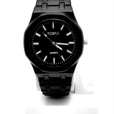 Picture of Stylish ROSRA Stainless Steel Black Colour Fashionable Man Watch