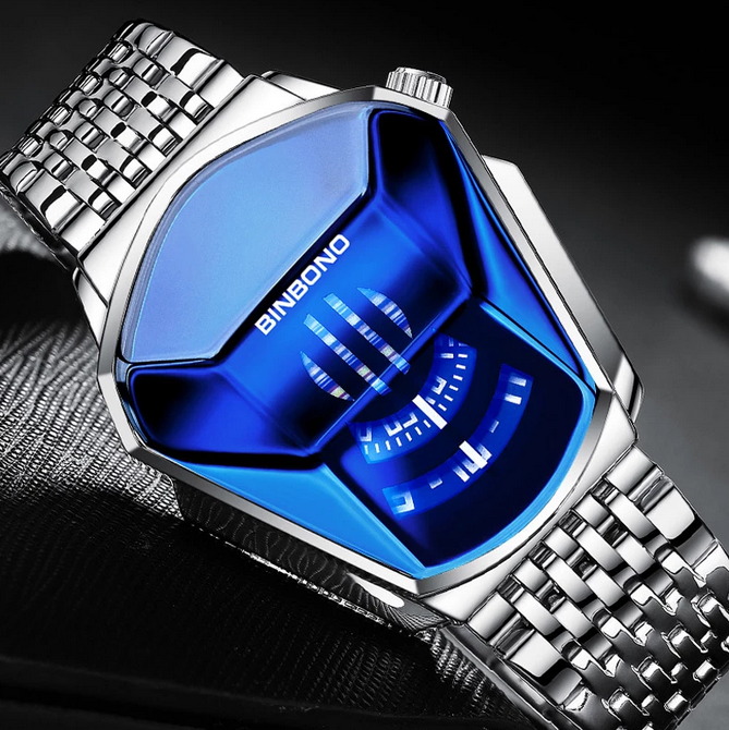 Picture of NEW BINBOND Top Brand Luxury Military Fashion Sport Watch Men Gold Wrist Watch Man Clock Casual Chronograph Wristwatch - Watch