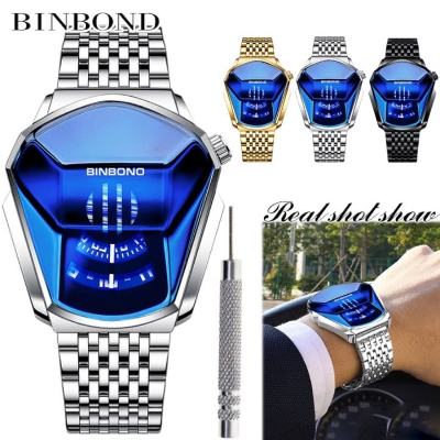 Picture of NEW BINBOND Top Brand Luxury Military Fashion Sport Watch Men Gold Wrist Watch Man Clock Casual Chronograph Wristwatch - Watch