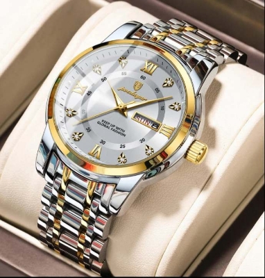 Picture of POEDAGAR 936 Stainless steel  Luxury Watch for Man- Men Watch Quartz Stainless Steel Sports Men's Watches - Watch - Stainless Steel Watch For Men