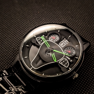 Picture of Premium High Quality Watch For Men With Black Strap - Watch