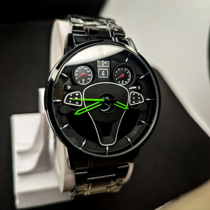 Picture of Premium High Quality Watch For Men With Black Strap - Watch