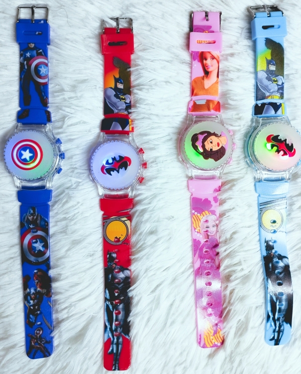 Picture of New Children'S Unicorn Silicone Strap Watch With Led Light Feature - Watch For Kids - Kids Watch -  Watch