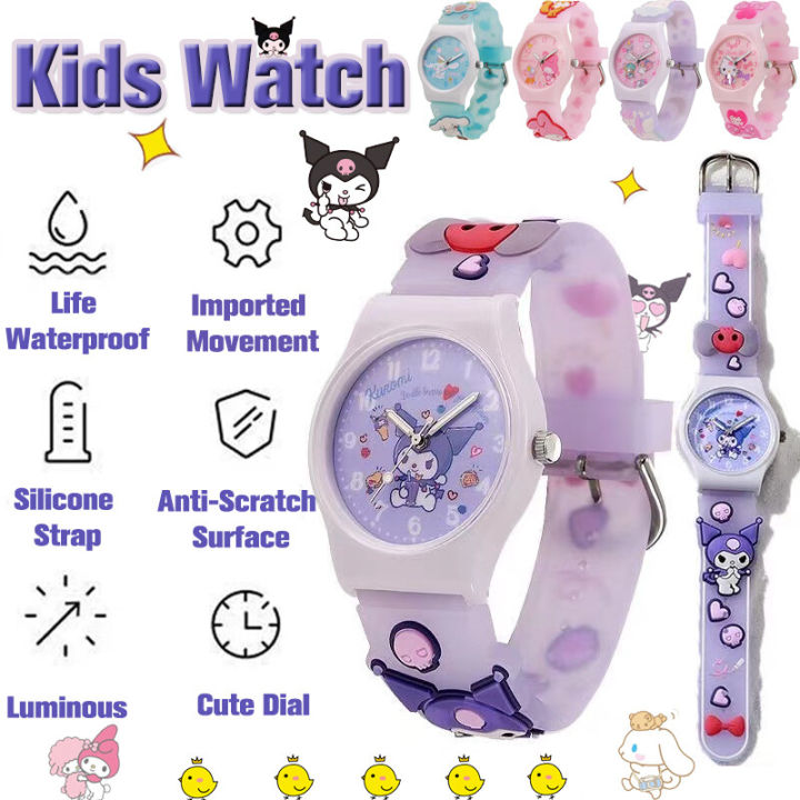 Picture of Cute cartoon children's watches Sanrio primary schools students watch high value quartz watch boys girls watch