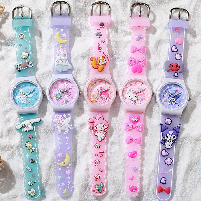 Picture of Cute cartoon children's watches Sanrio primary schools students watch high value quartz watch boys girls watch