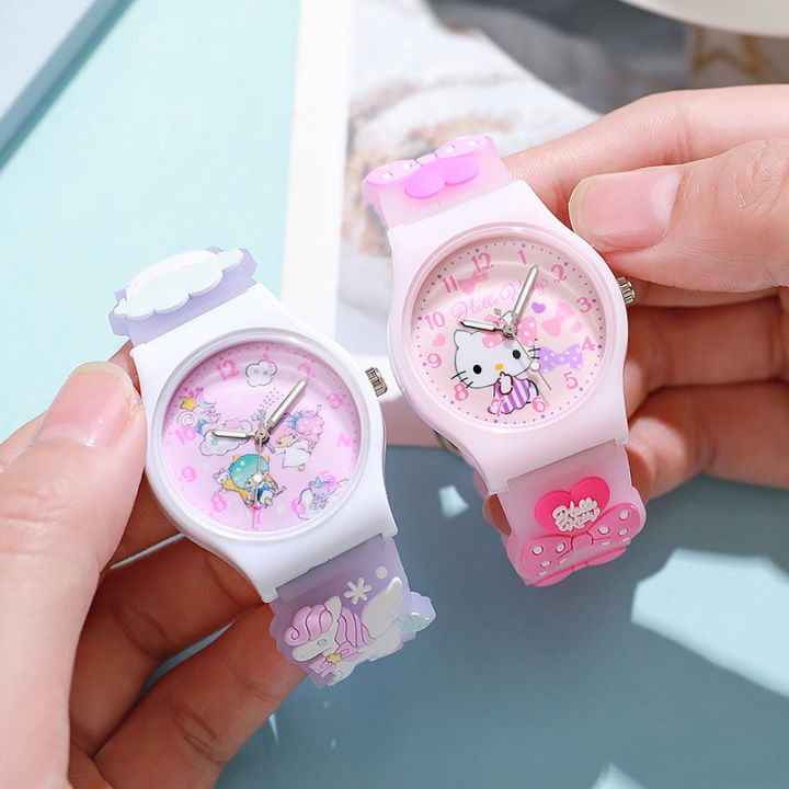 Picture of Cute cartoon children's watches Sanrio primary schools students watch high value quartz watch boys girls watch