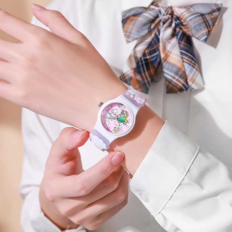 Picture of Cute cartoon children's watches Sanrio primary schools students watch high value quartz watch boys girls watch