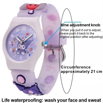 Picture of Cute cartoon children's watches Sanrio primary schools students watch high value quartz watch boys girls watch