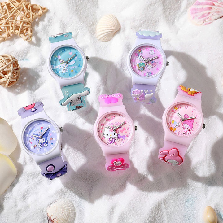 Picture of Cute cartoon children's watches Sanrio primary schools students watch high value quartz watch boys girls watch