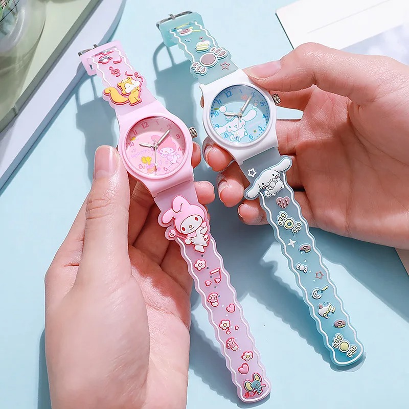 Picture of Cute cartoon children's watches Sanrio primary schools students watch high value quartz watch boys girls watch