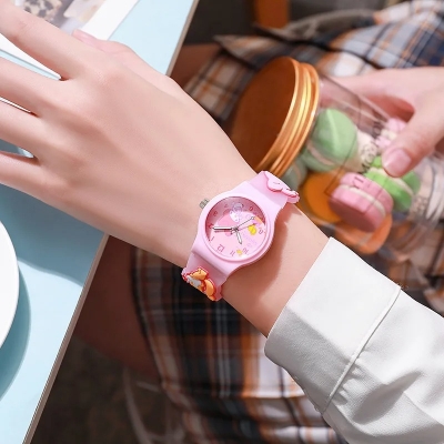 Picture of Cute cartoon children's watches Sanrio primary schools students watch high value quartz watch boys girls watch