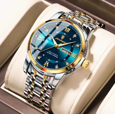 Picture of POEDAGAR 936 Stainless steel  Luxury Watch for Man- Men Watch Quartz Stainless Steel Sports Men's Watches - Watch - Stainless Steel Watch For Men