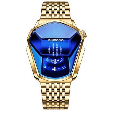 Picture of NEW BINBOND Top Brand Luxury Military Fashion Sport Watch Men Gold Wrist Watch Man Clock Casual Chronograph Wristwatch - Watch