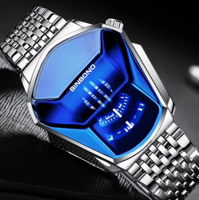 Picture of NEW BINBOND Top Brand Luxury Military Fashion Sport Watch Men Gold Wrist Watch Man Clock Casual Chronograph Wristwatch - Watch